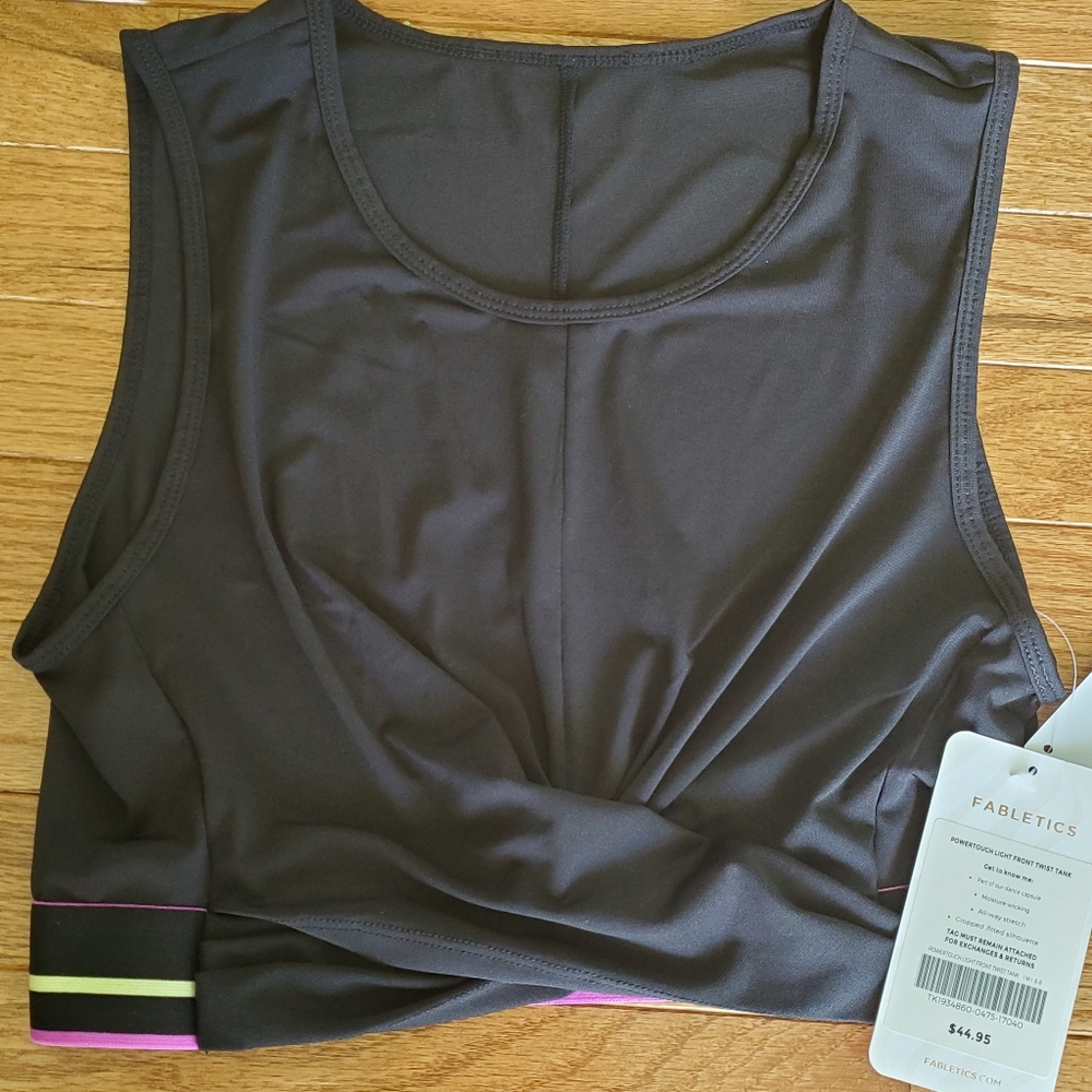 NWT Powertouch Twist Tank Crop